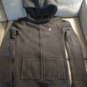 Hurley sweater jacket